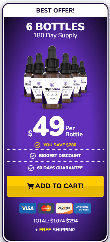 glycotide 6 bottles price